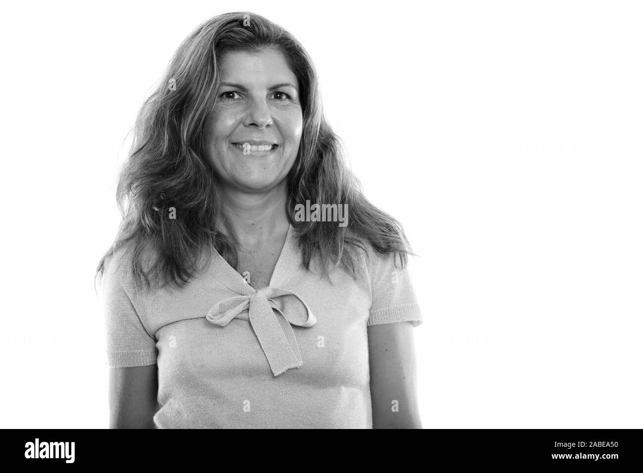 Woman female mature Black and White Stock Photos & Images - Alamy