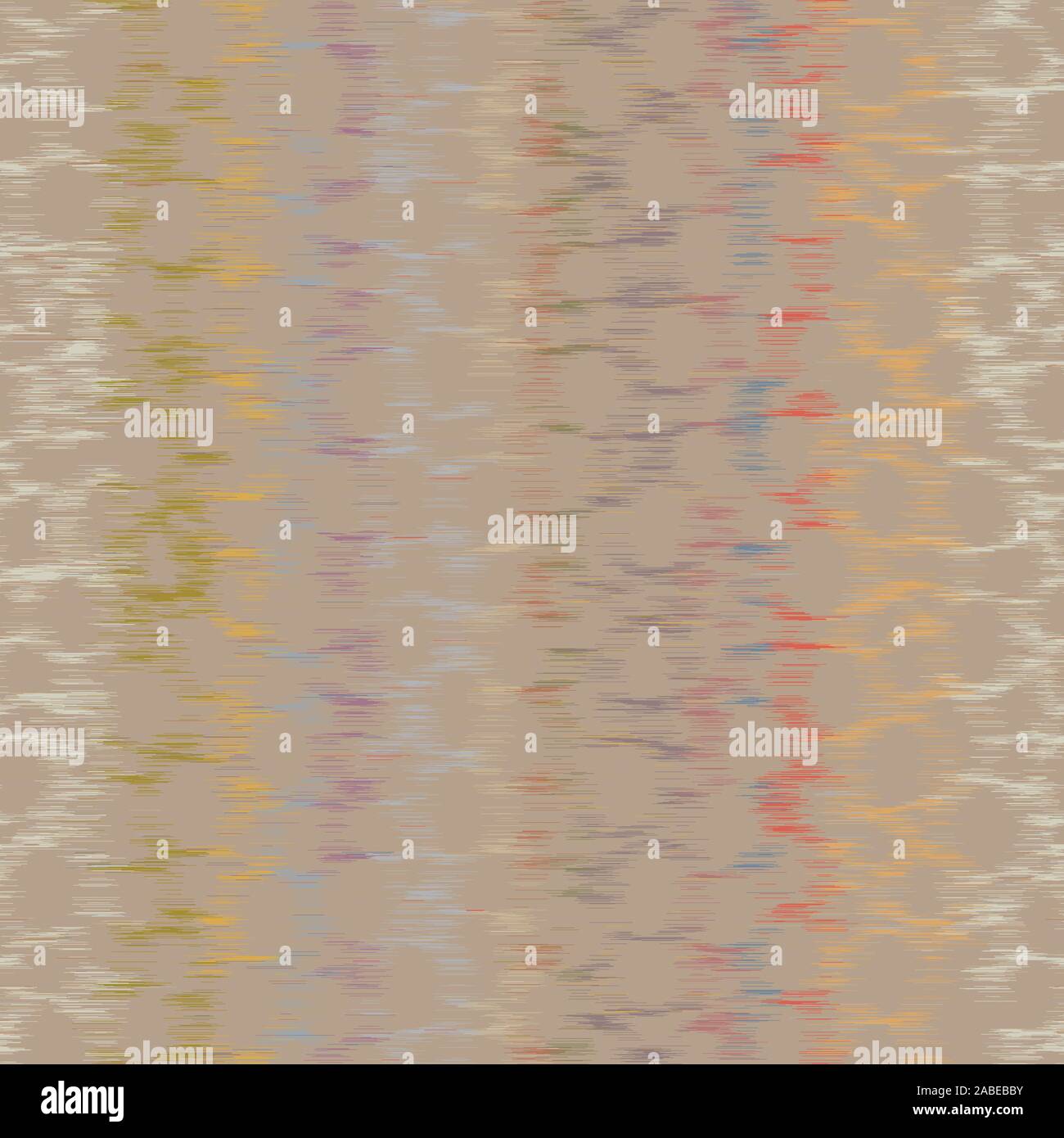Fuzzy Animal Print Seamless Pattern in Beige Stock Vector