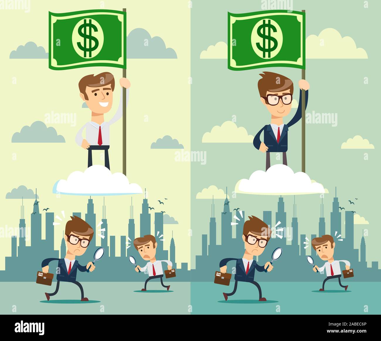 Power of money Stock Vector Image & Art Alamy