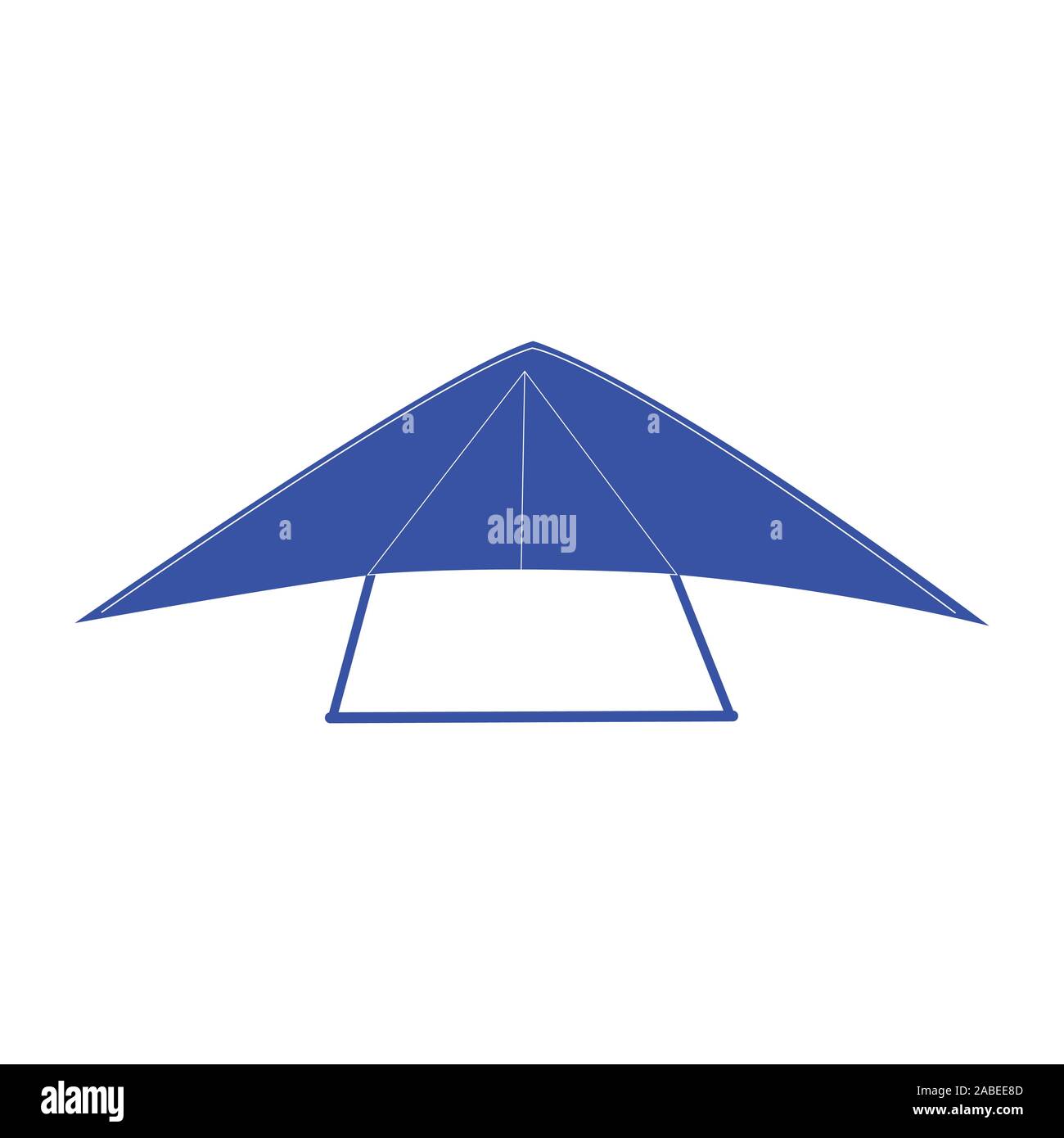 Hang glider isolated on Cut Out Stock Images Pictures Alamy