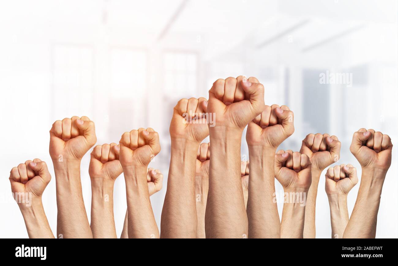 Clenched Fist Hand Fingers High Resolution Stock Photography and Images