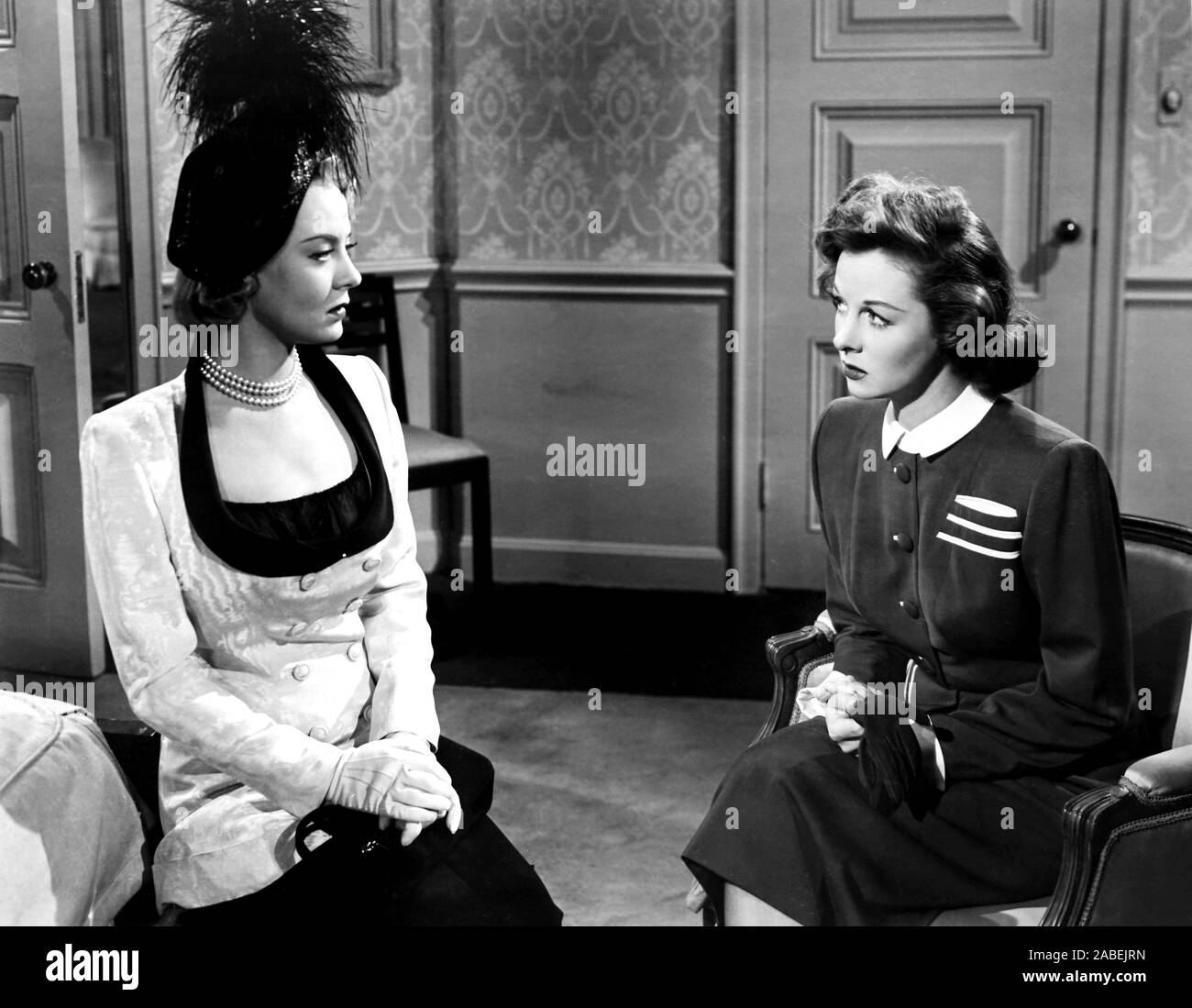 THE SAXON CHARM, from left, Audrey Totter, Susan Hayward, 1948 Stock ...