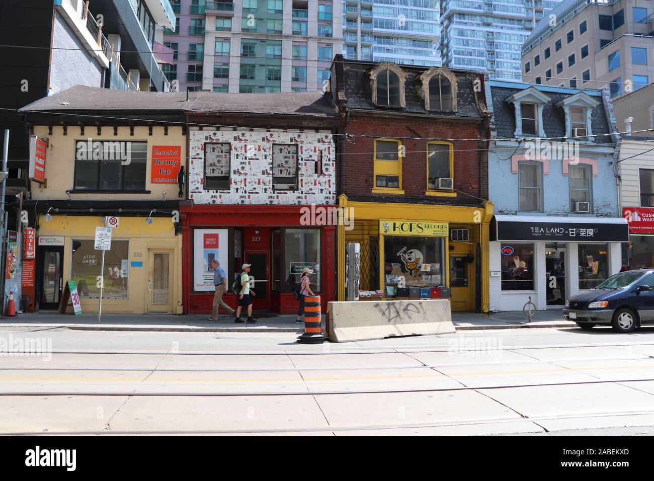 Old Buildings from Toronto Stock Photo - Alamy