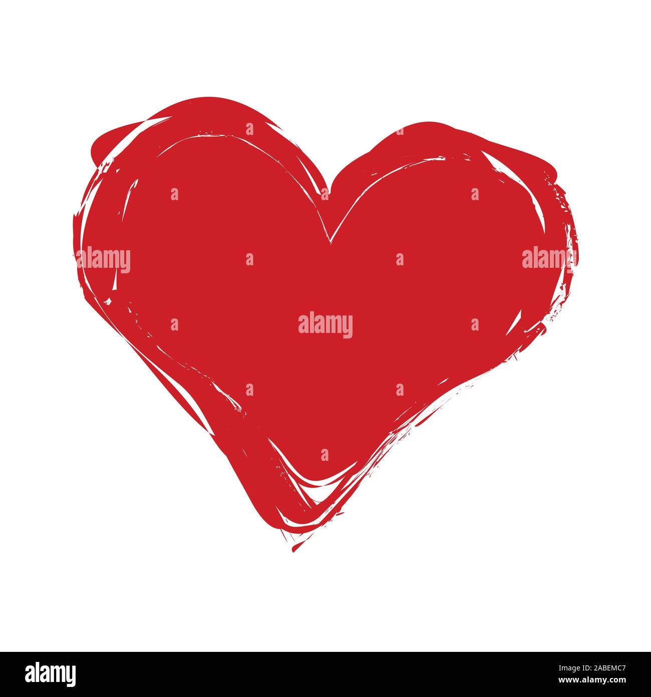 Crayon Valentine40 0 Stock Vector