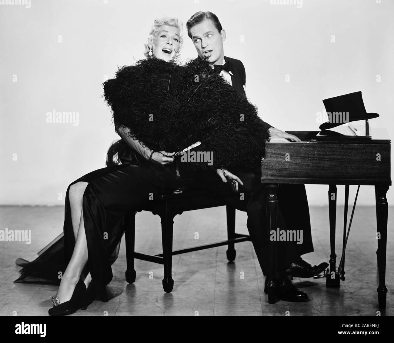 SOMEBODY LOVES ME, from left: Betty Hutton, Ralph Meeker, 1952 Stock ...