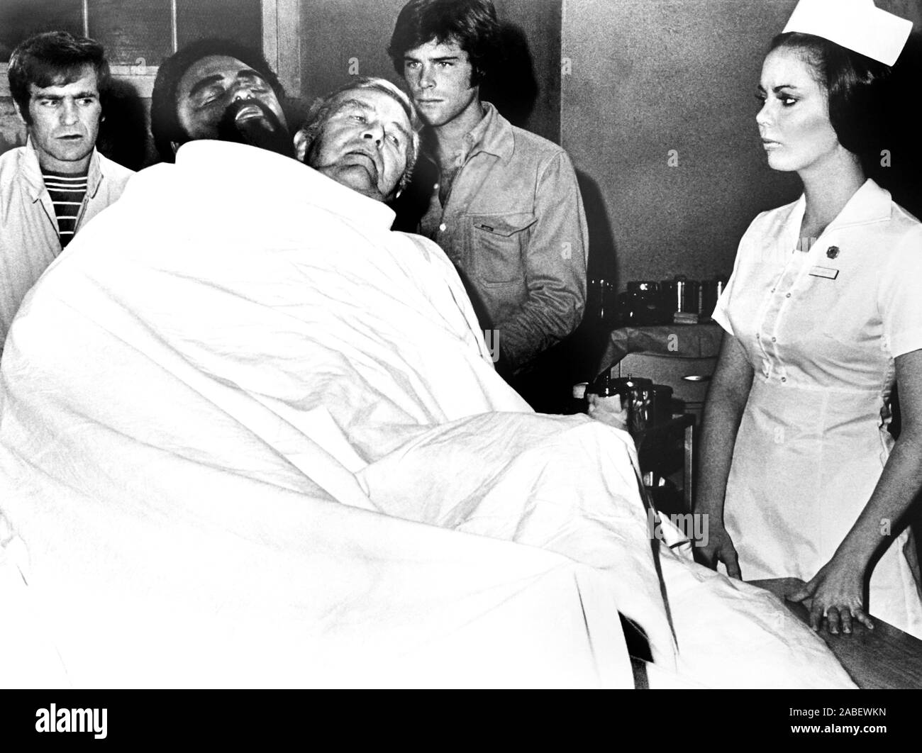 The Thing with Two Heads (1972) is a sci-fi horror film that is an oddity, but an entertaining movie starring Roosevelt Grier and Ray Milland. Grier was one of several professional football