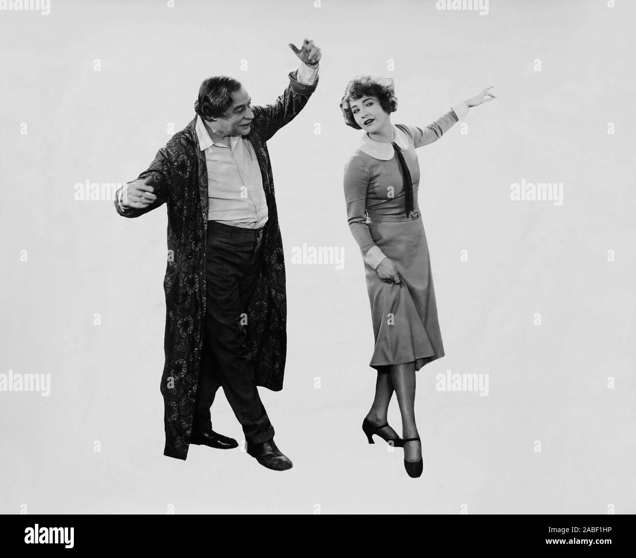 THE WISE GUY, from left Marion, Betty Compson on set, 1926