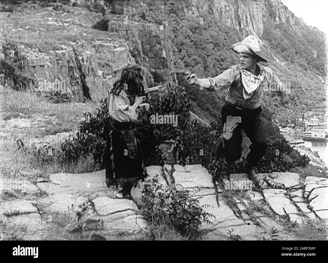The Little Rangers TWO LITTLE RANGERS, 1912 Stock Photo - Alamy
