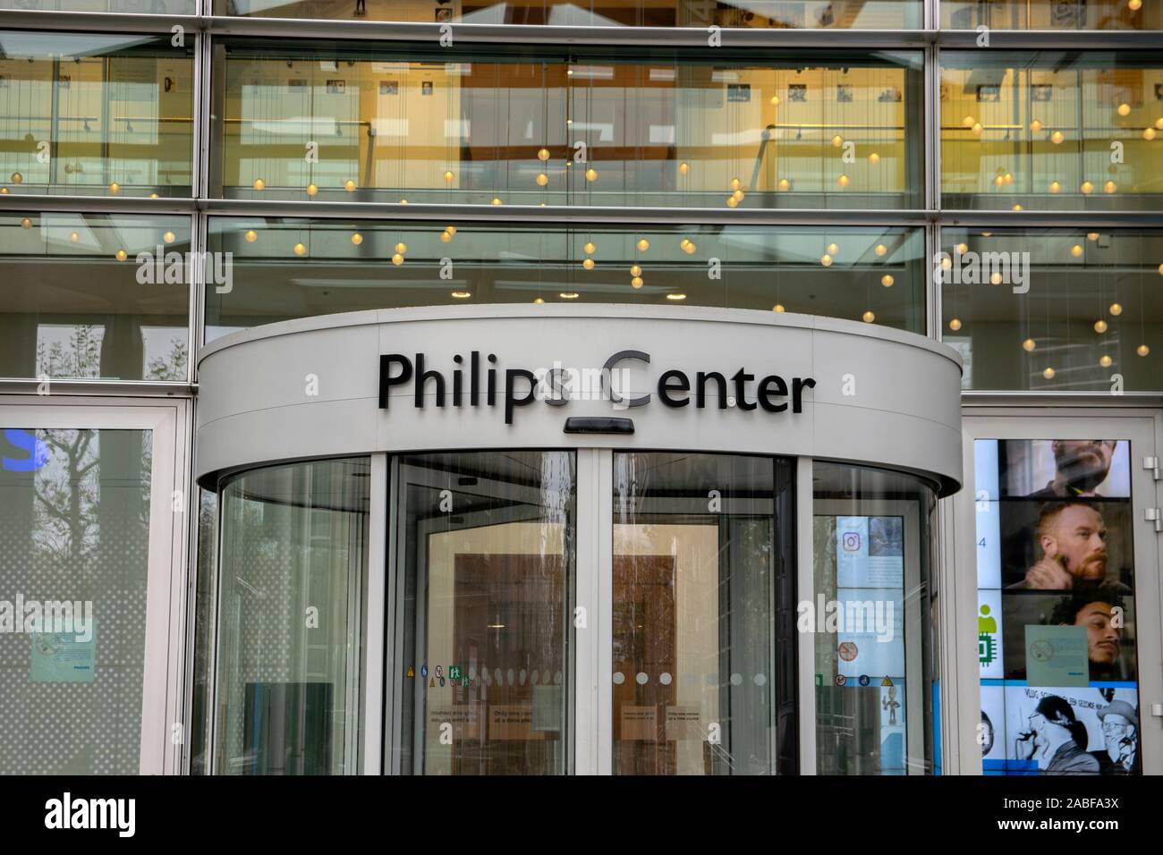 Entrance Philips Headquarters Building At Amsterdam The Netherlands 2019 Stock Photo