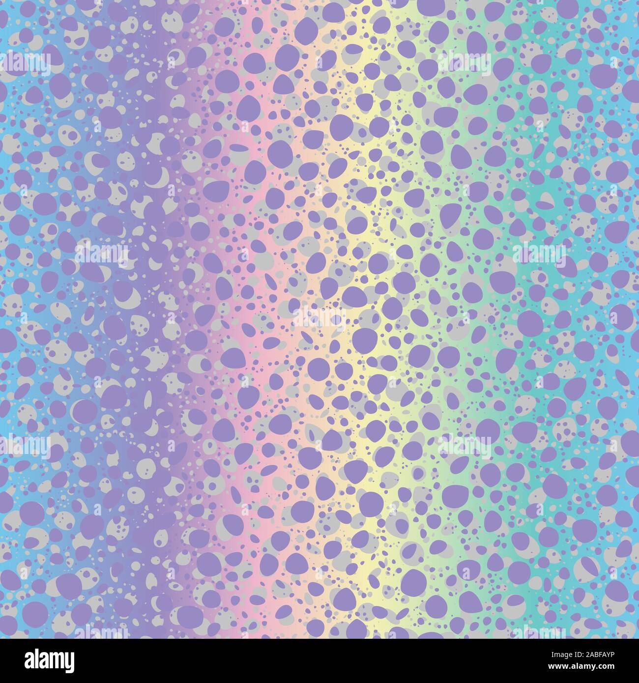 Iridescent animal skin seamless pattern for design Stock Vector