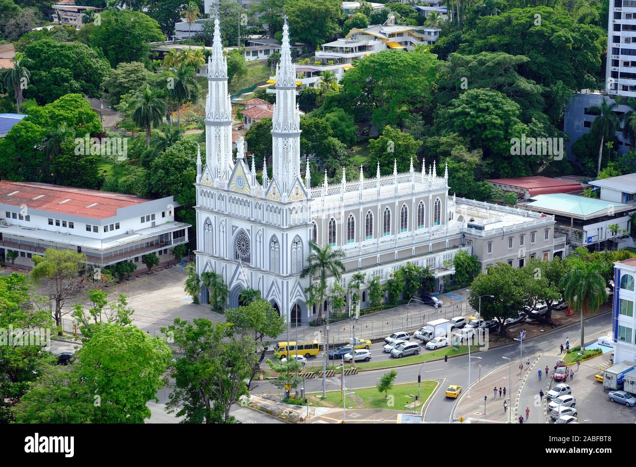 Religious places Christian Panama Church of our Lady Carmen Stock Photo Alamy