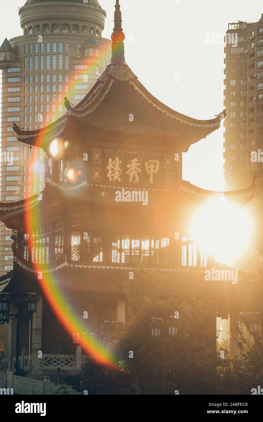 Jia Xiu Pavilion, a local tourist attraction, finishes its renovation ...