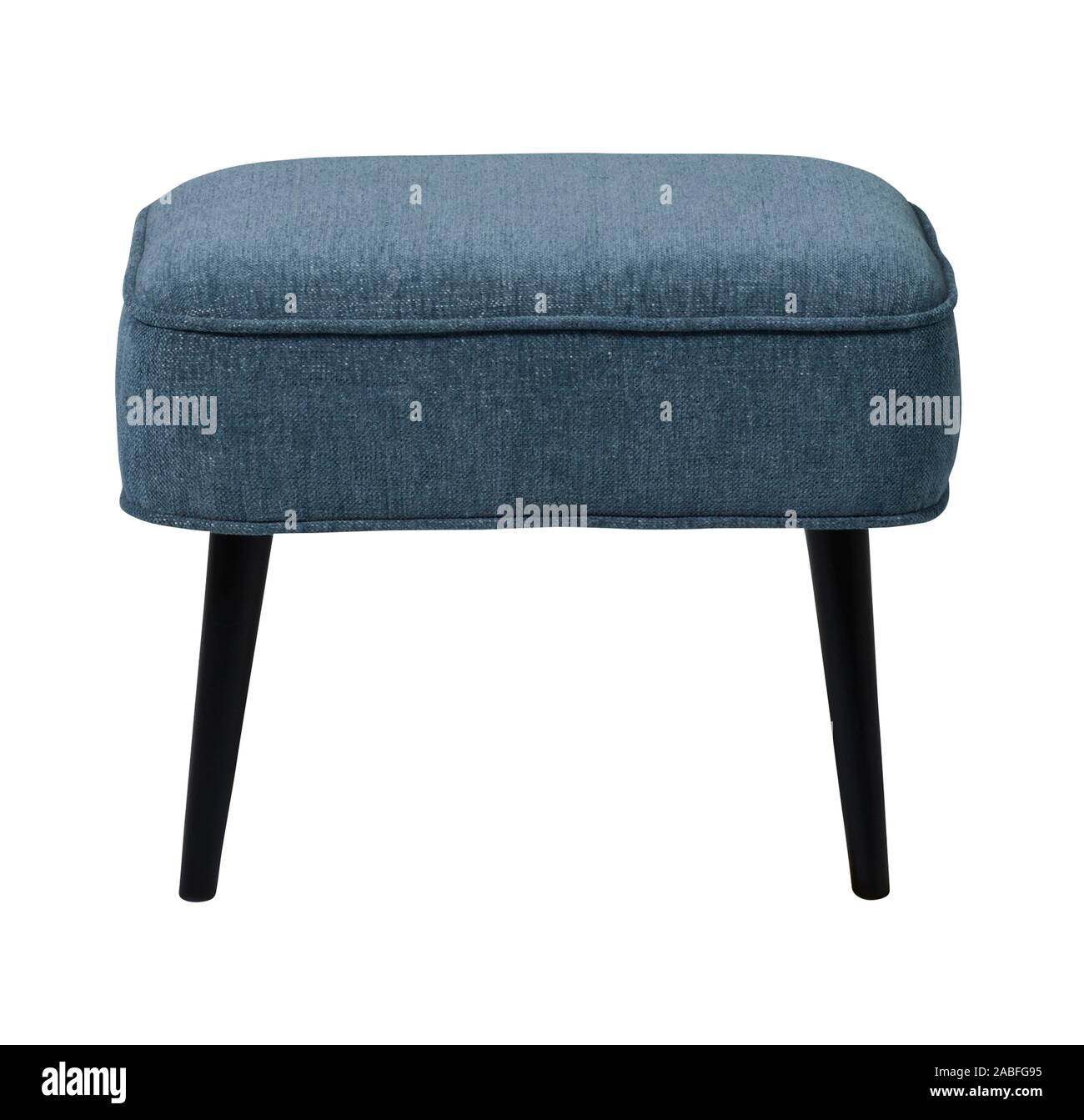 Soft stool isolated on white background with clipping path Stock Photo