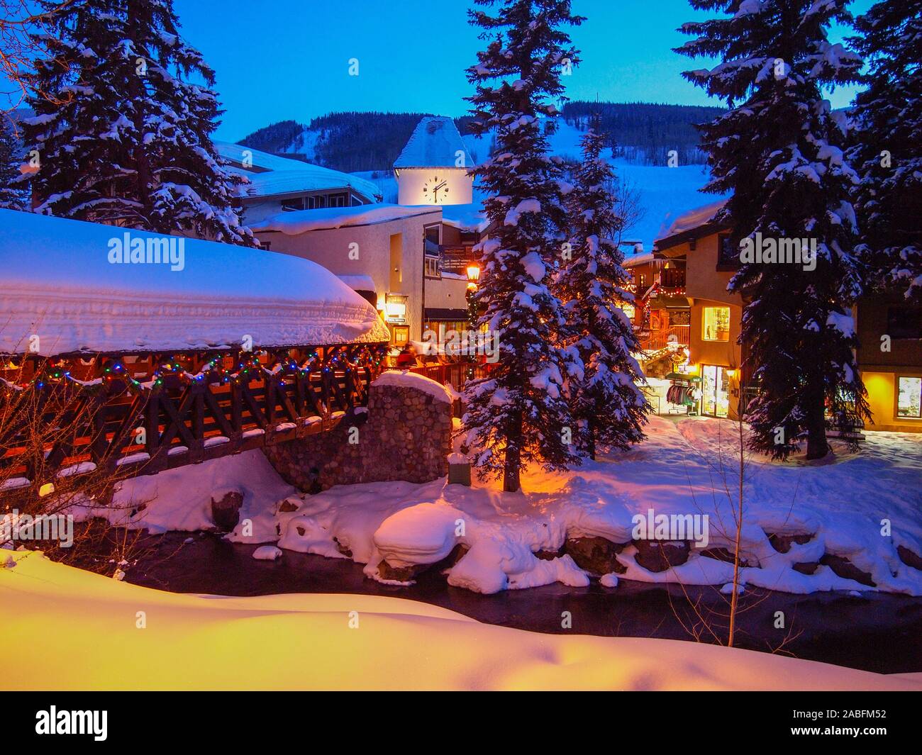 Vail Ski Resort Hi Res Stock Photography And Images Alamy