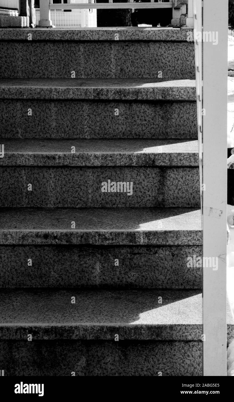 stairs in the sun Stock Photo