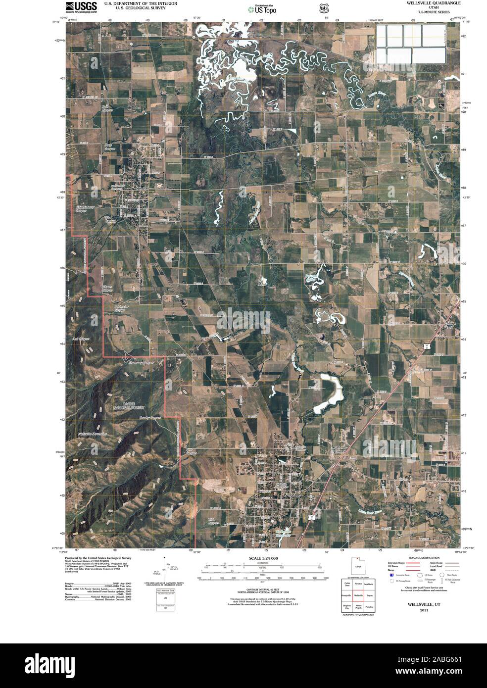 Map of wellsville Cut Out Stock Images & Pictures Alamy
