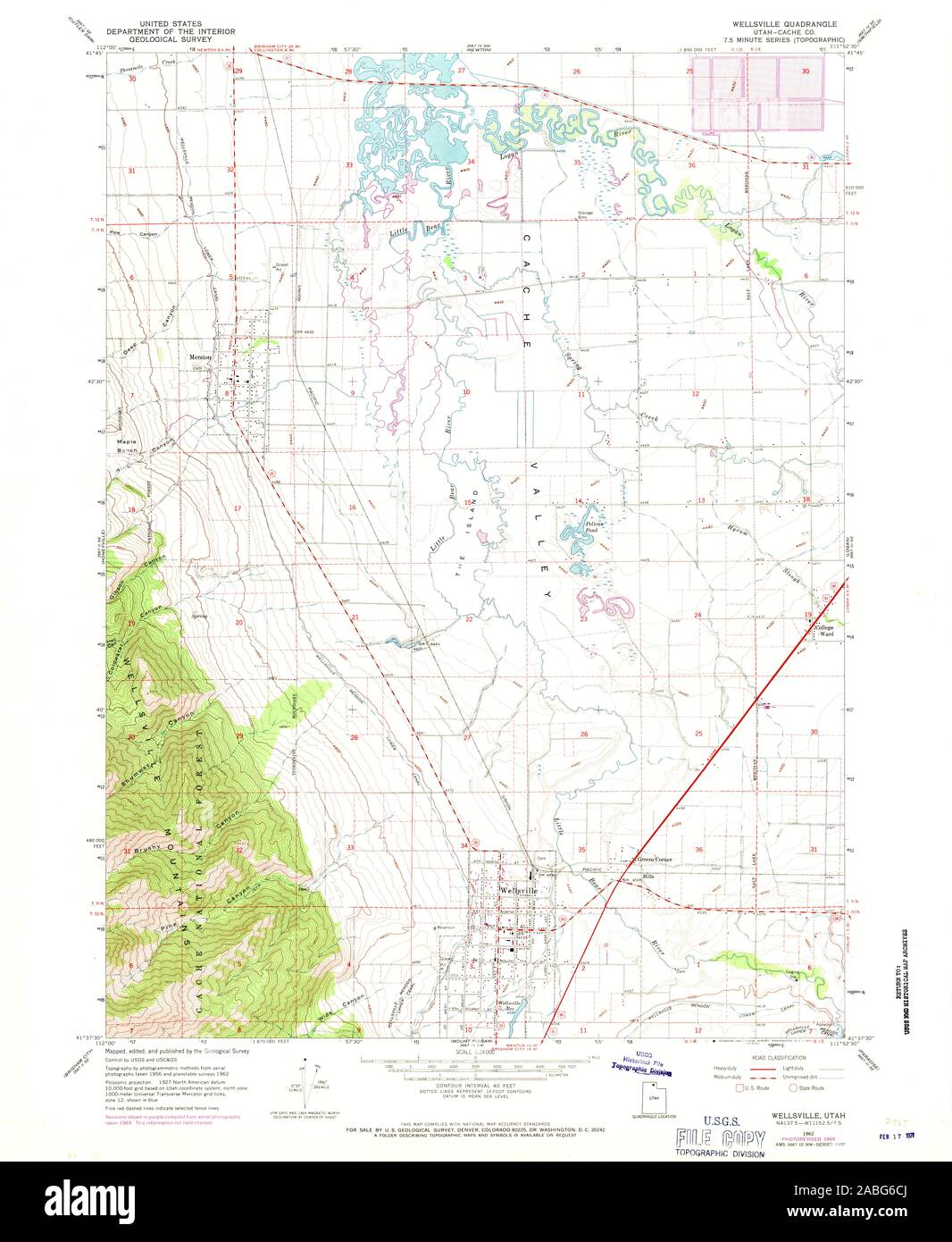 Map of wellsville Cut Out Stock Images & Pictures Alamy
