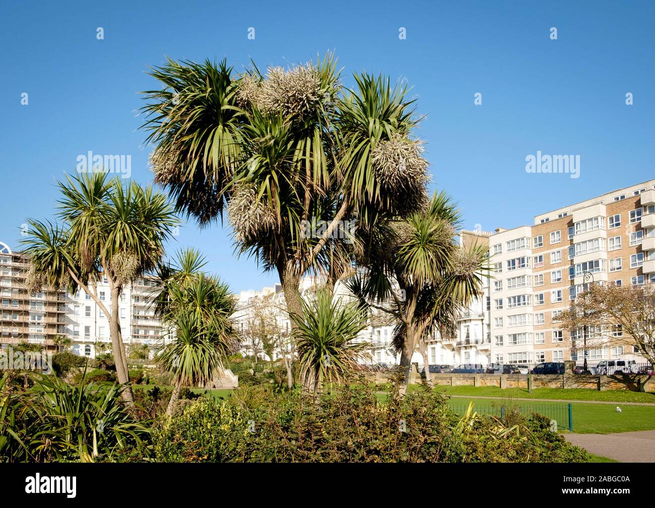Warrior Square Gardens, St. Leonards, Hastings, East Sussex Stock Photo