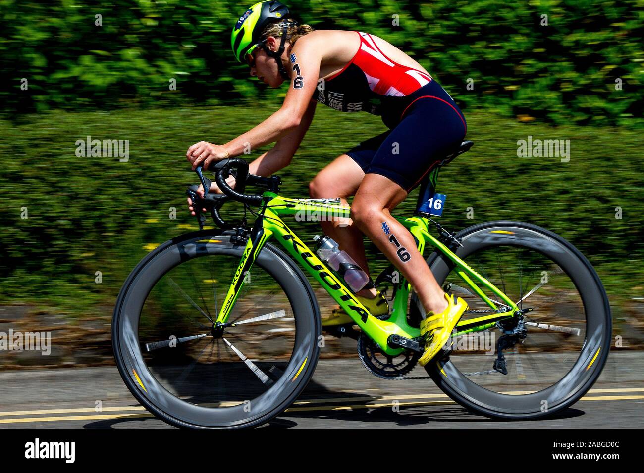 Jessica Learmonth, WTS Leeds Triathlon 2018 Stock Photo