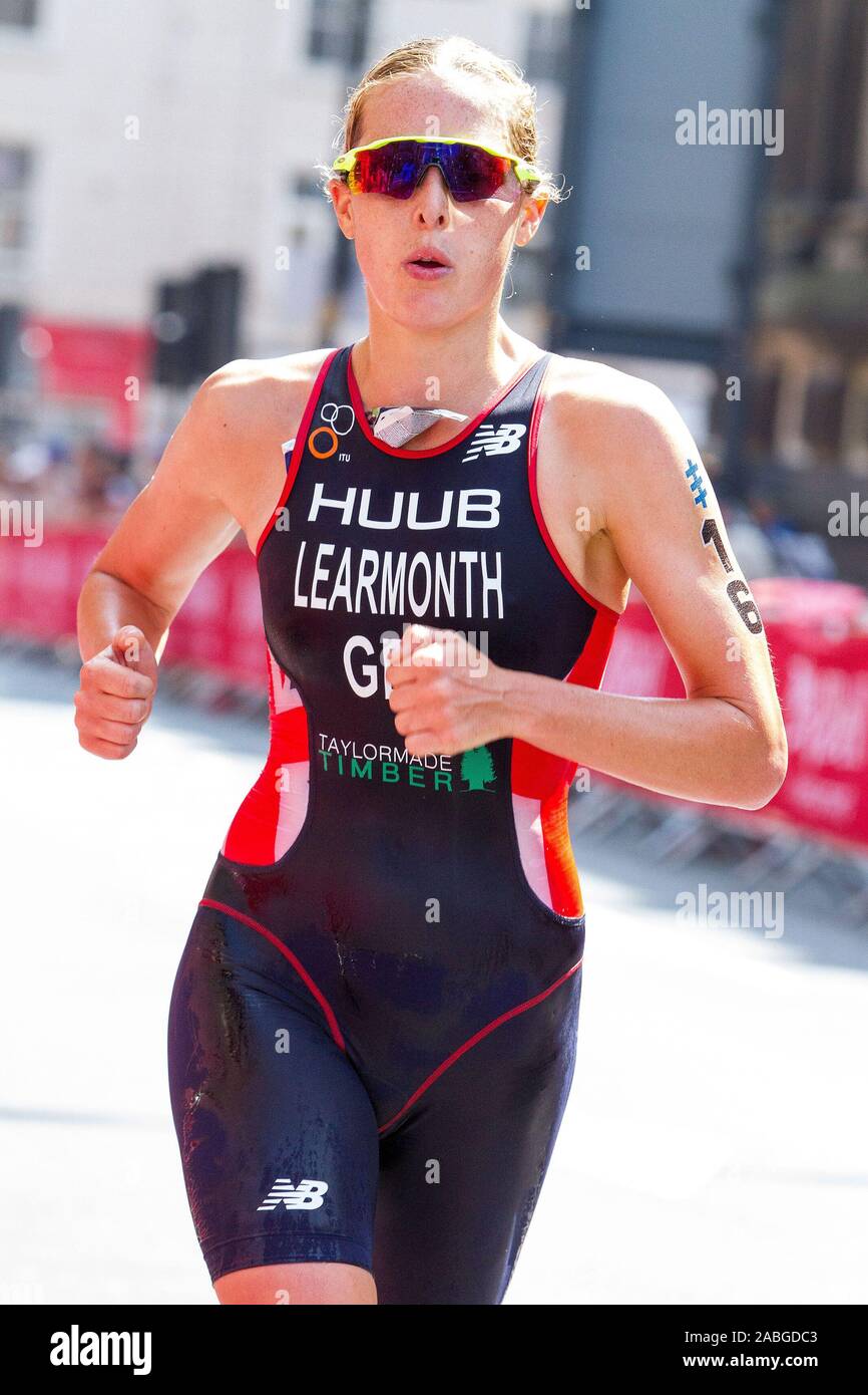 Jessica Learmonth, WTS Leeds Triathlon 2018 Stock Photo