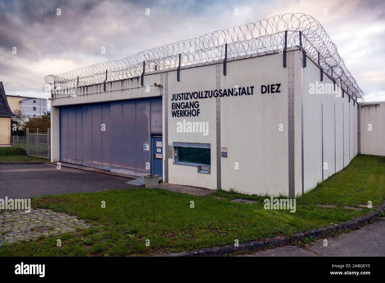 JVA Diez, the largest long-term prison in Rhineland-Palatinate Stock Photo
