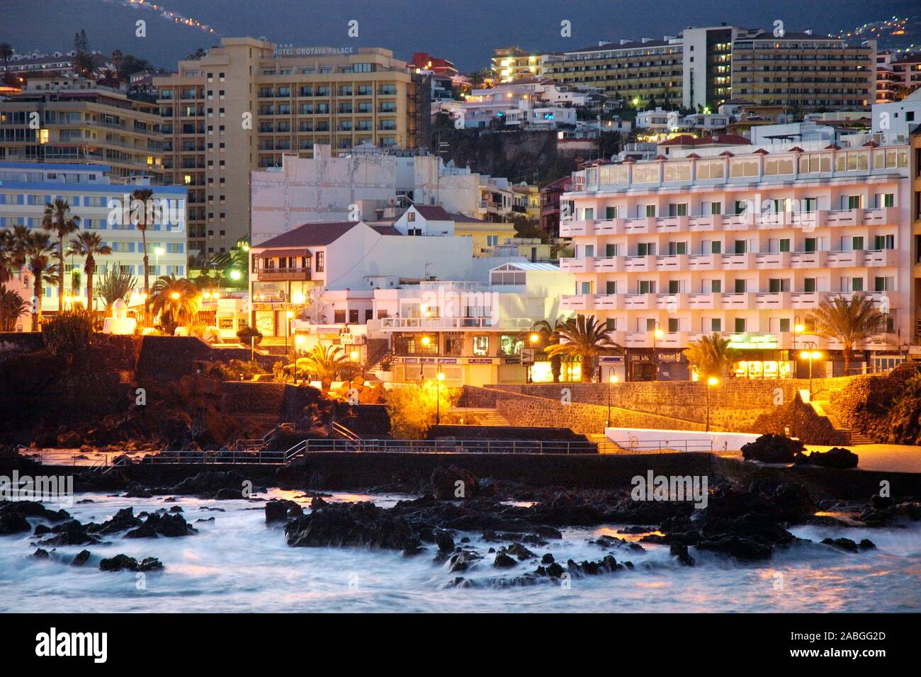 Europa, Spanien, Kanarische Inseln, Teneriffa, Kueste,Puerto de la Cruz