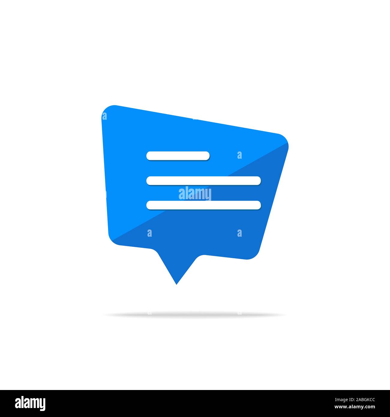 Typing in a chat bubble icon, comment sign symbol Stock Vector Image ...