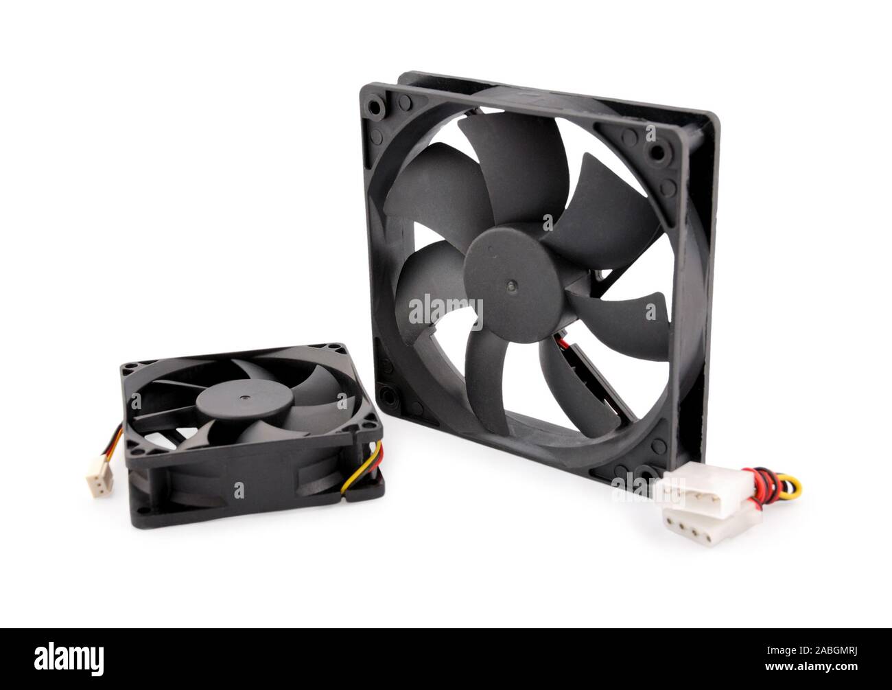 The computer fan isolated on white background Stock Photo Alamy