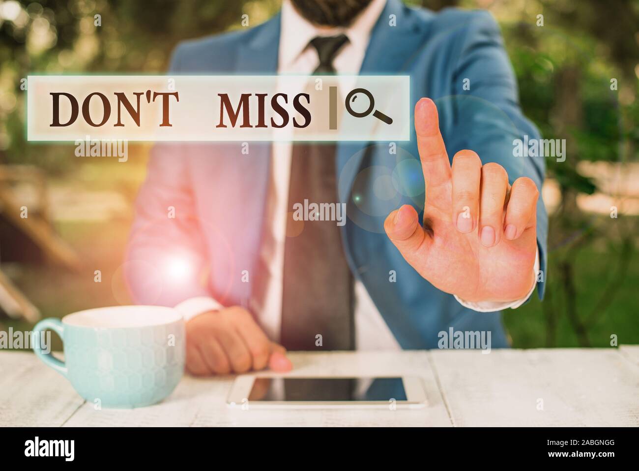 Conceptual hand writing showing Don T Miss. Concept meaning comanalysisding  them not to miss out an opportunity or an advantage Alarm clock and torn c  Stock Photo - Alamy
