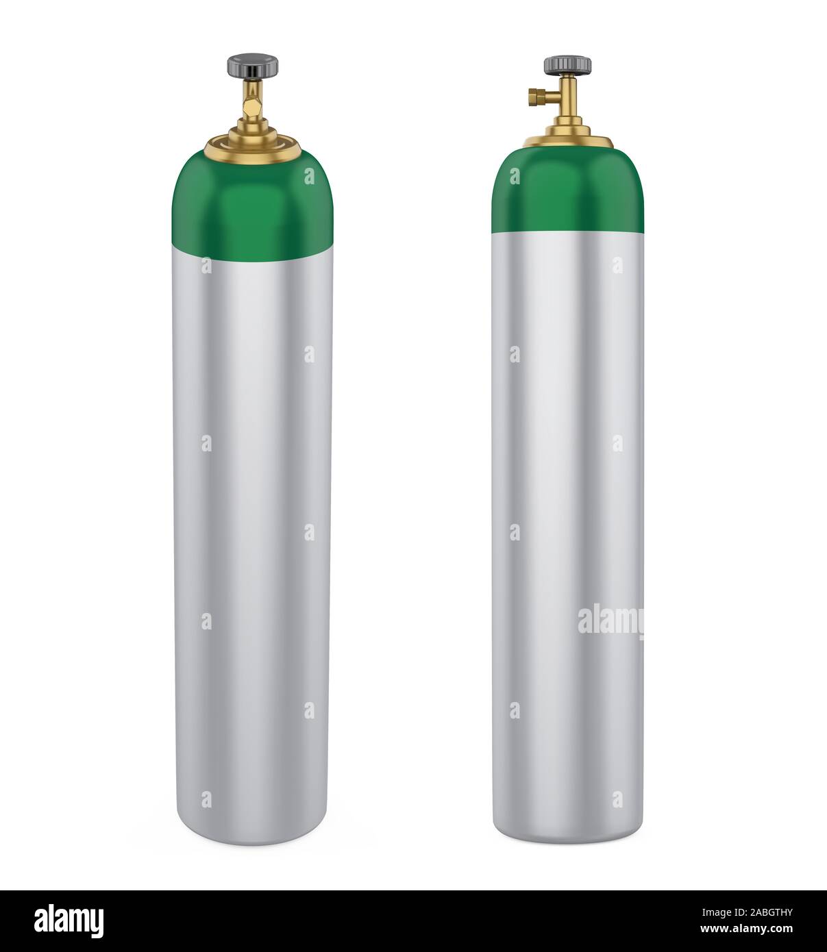 Gas Cylinder Isolated Stock Photo Alamy