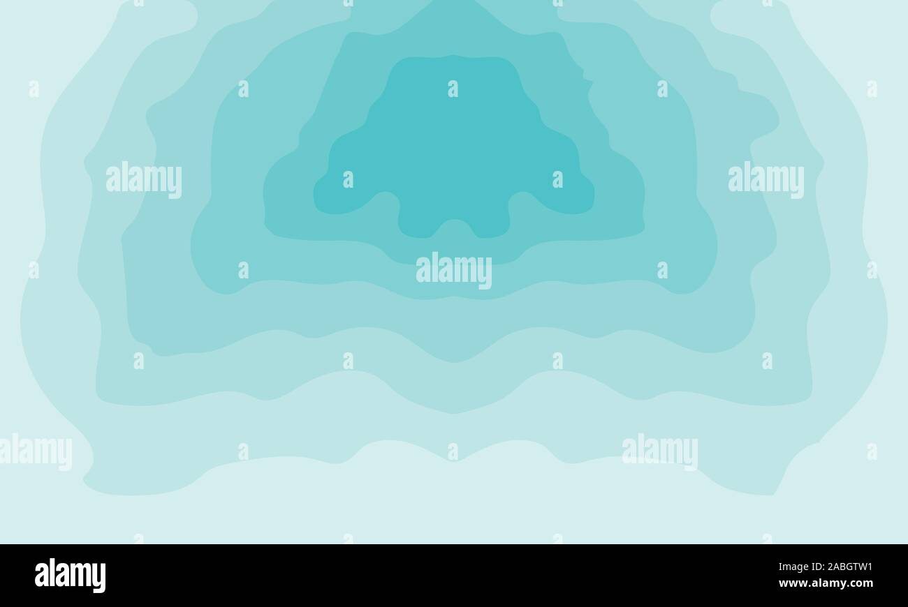 Abstract Design Background of Blue Waves, Vector Illustration EPS10 ...