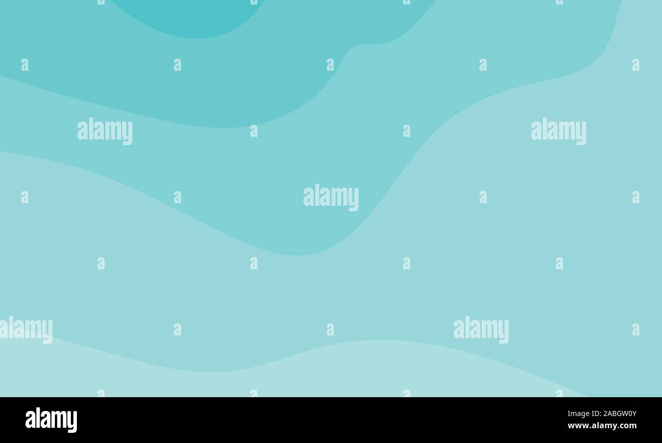 Abstract Design Background of Blue Waves, Vector Illustration EPS10 ...