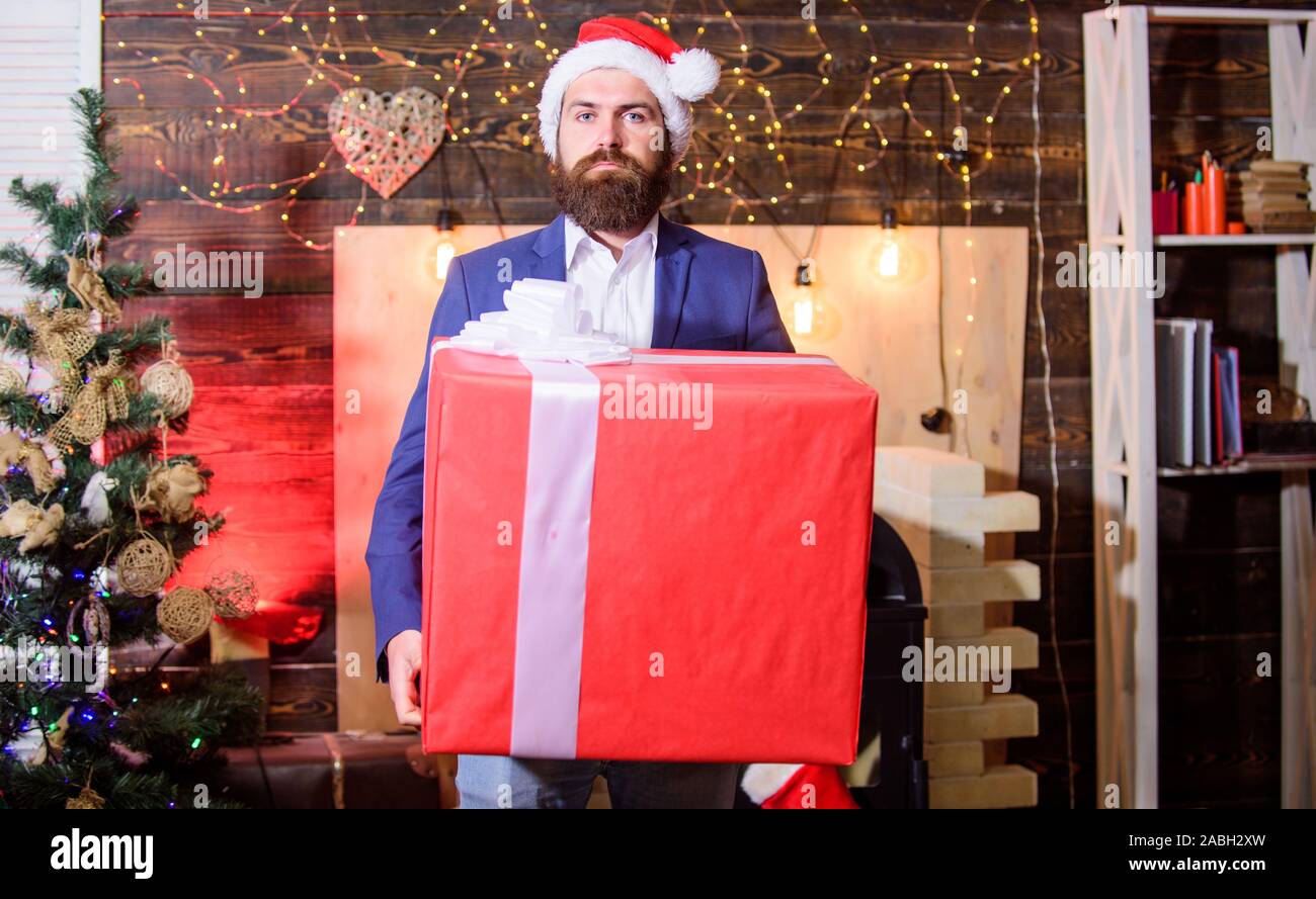 Biggest gift for christmas. Size matters. Celebrate christmas with