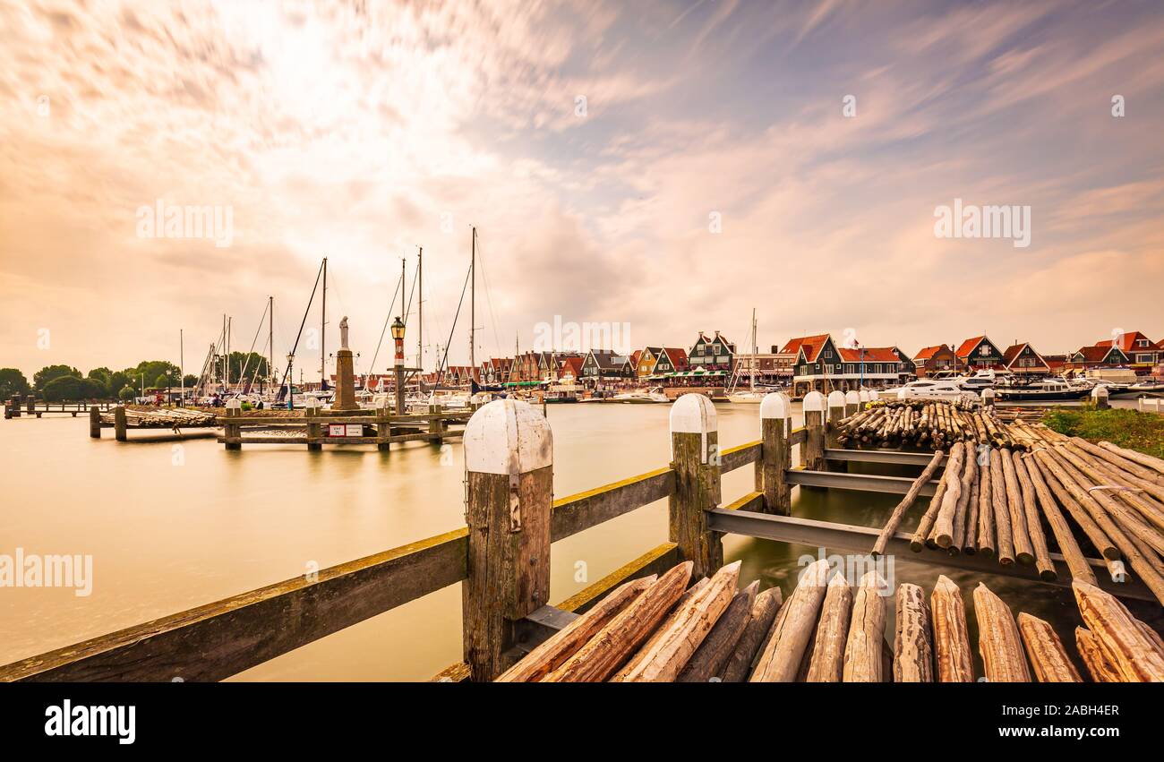 The harbour at volendam hires stock photography and images Alamy