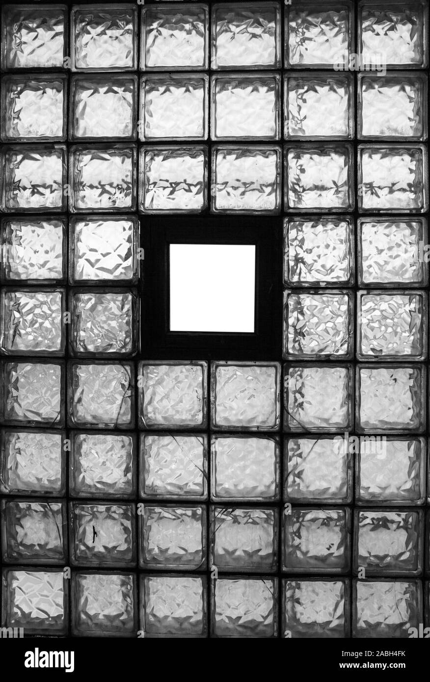 Old thick glass windows Stock Photo Alamy