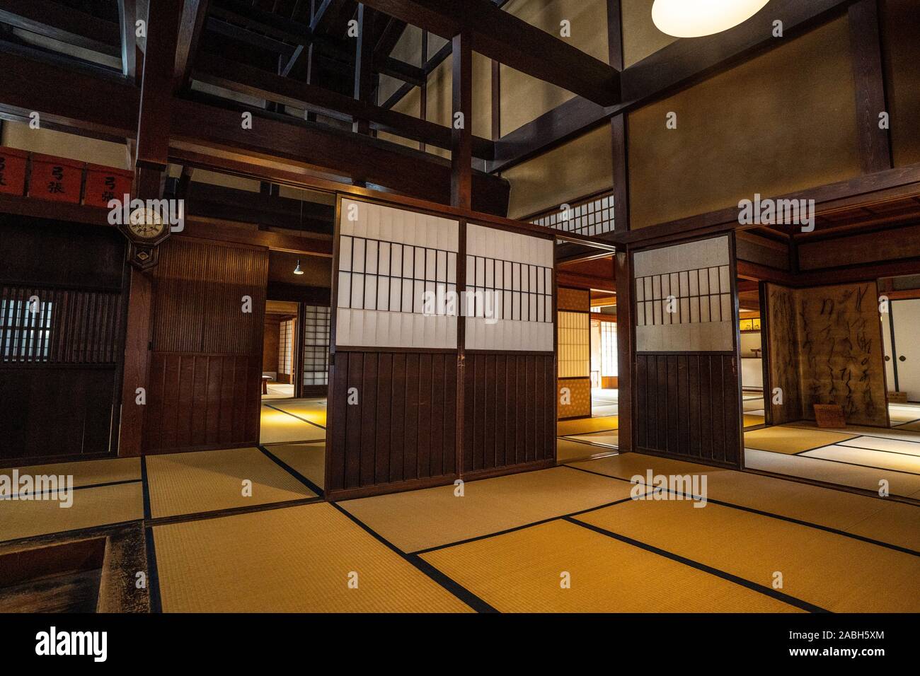 Japanese traditional house interior at Yoshijima Heritage House ...
