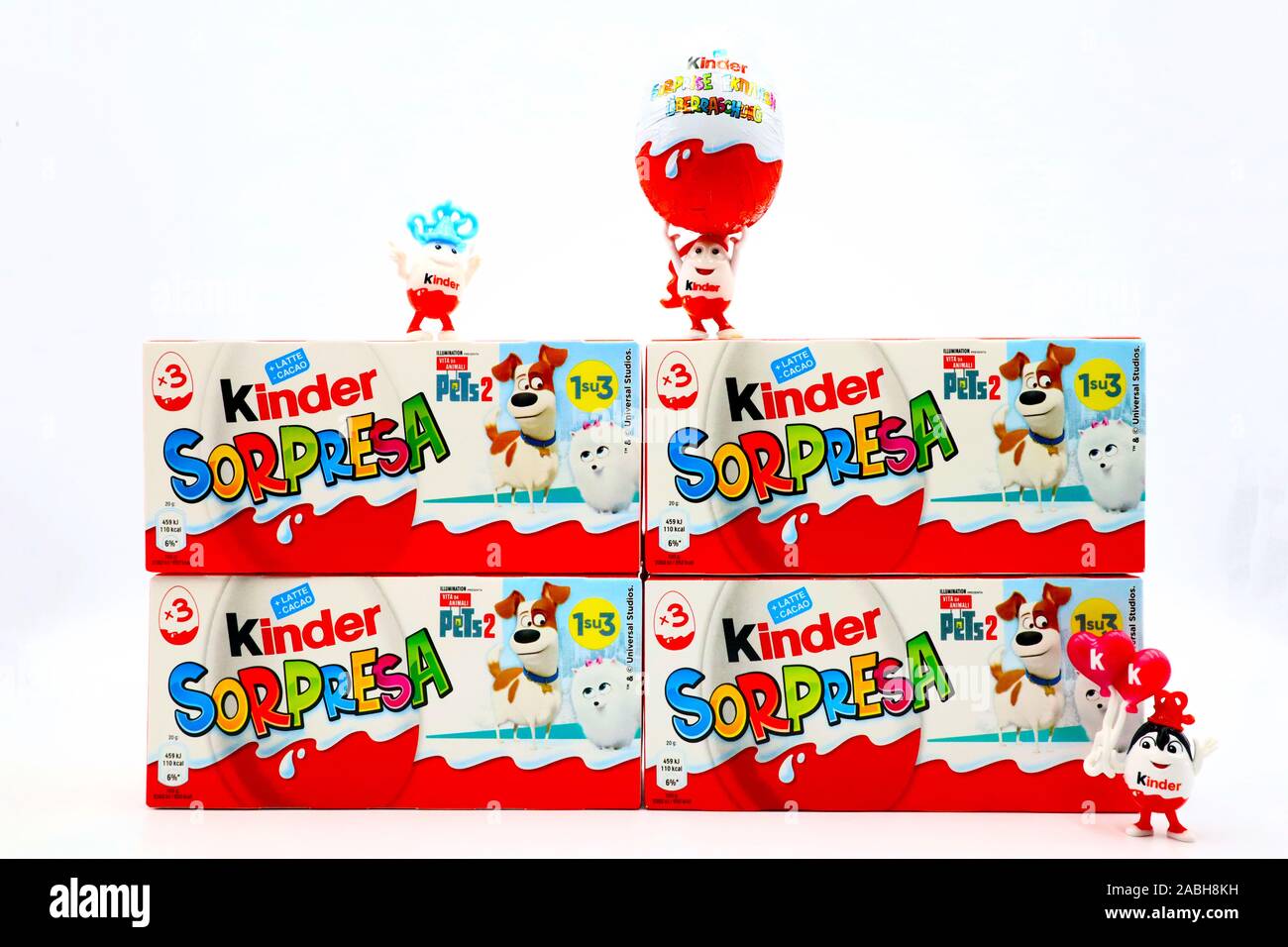 Kinder Surprise Chocolate Eggs. Kinder Surprise is a brand of products