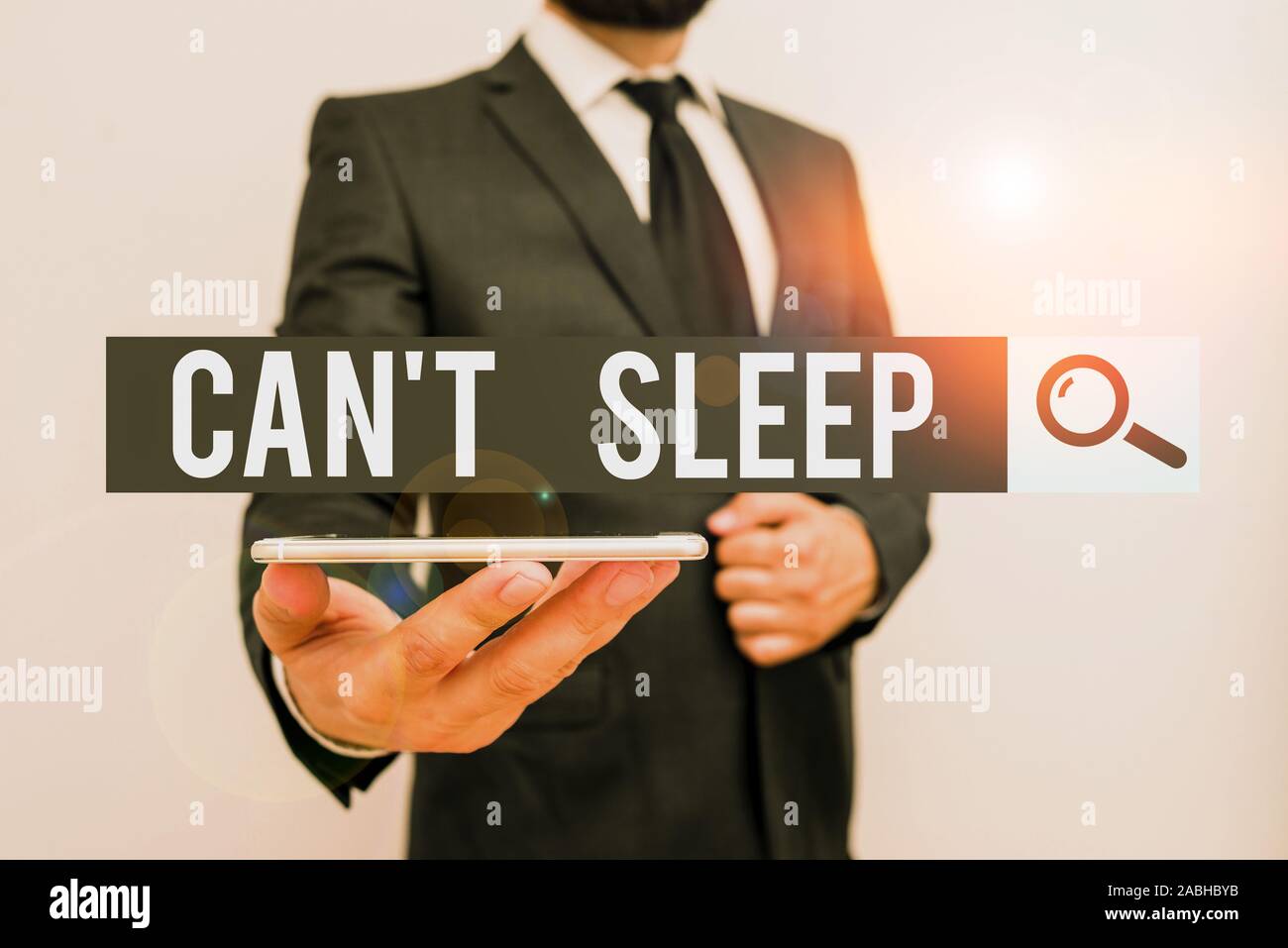 Handwriting text Can T Sleep. Conceptual photo trouble falling asleep