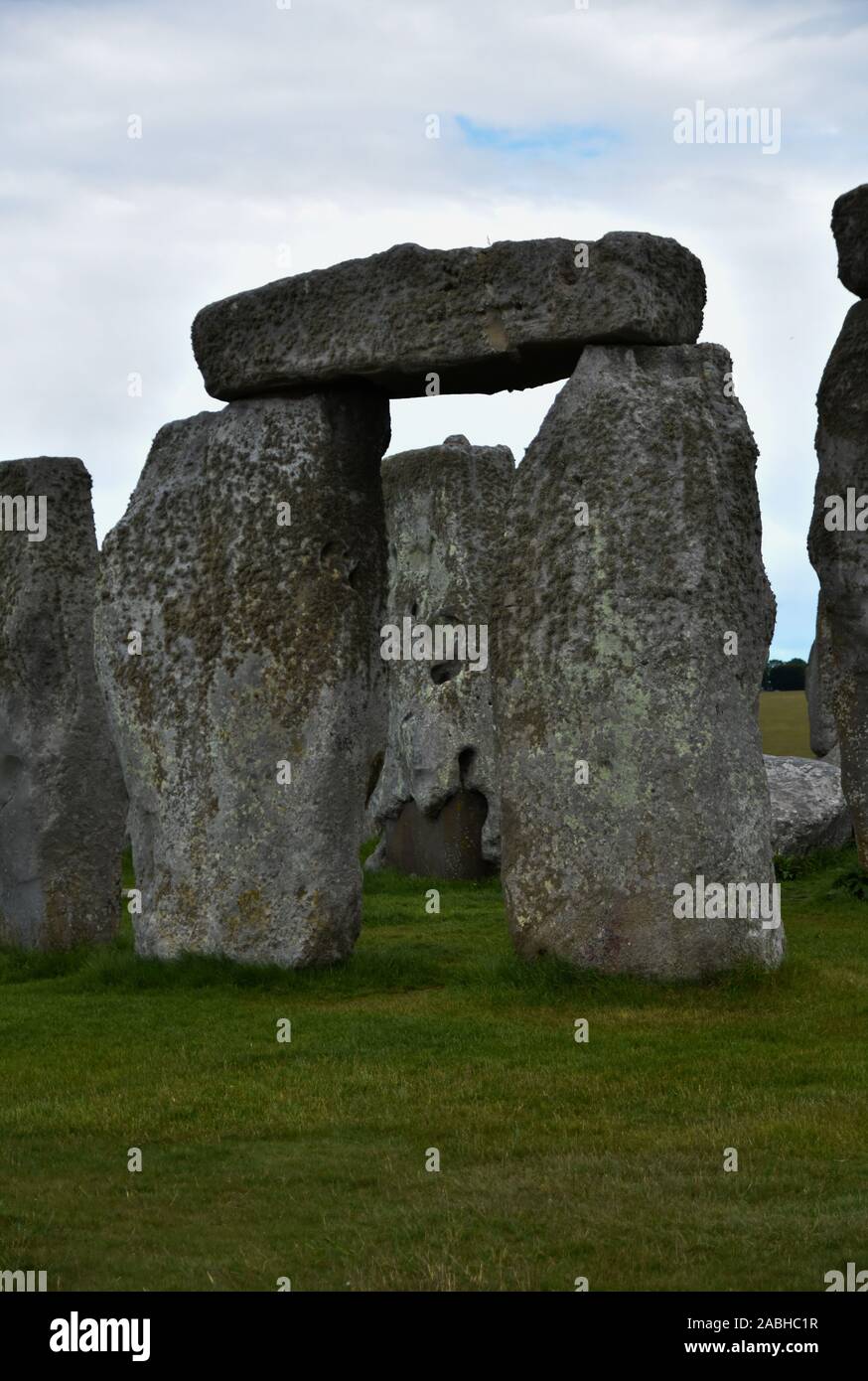 Hues of Stonehenge Stock Photo
