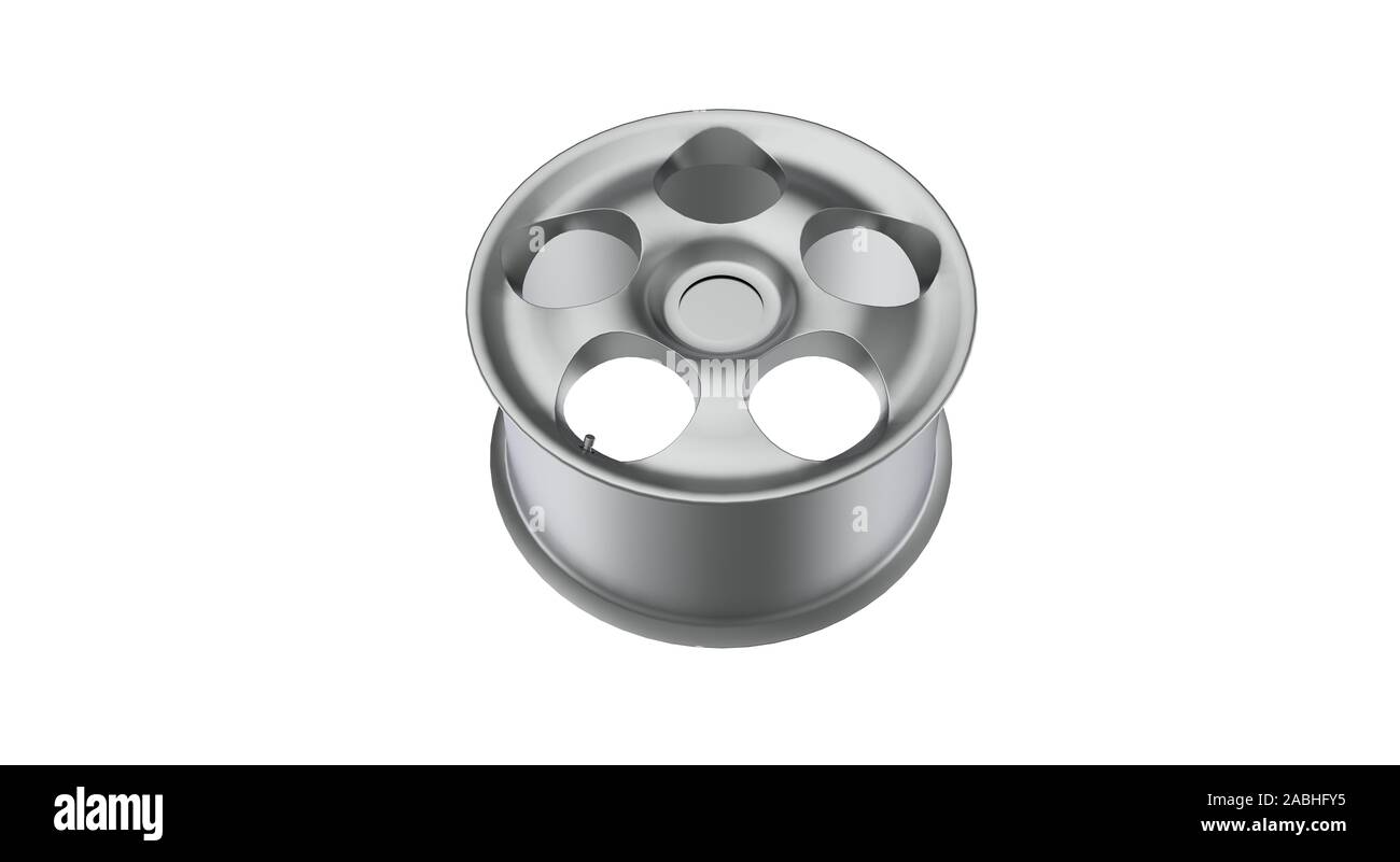 Wheel R Disk Metal Wheel Disk 3D Rendering Stock Photo - Alamy