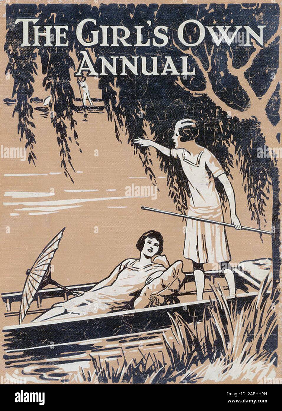 THE GIRL'S OWN ANNUAL  1930 Stock Photo