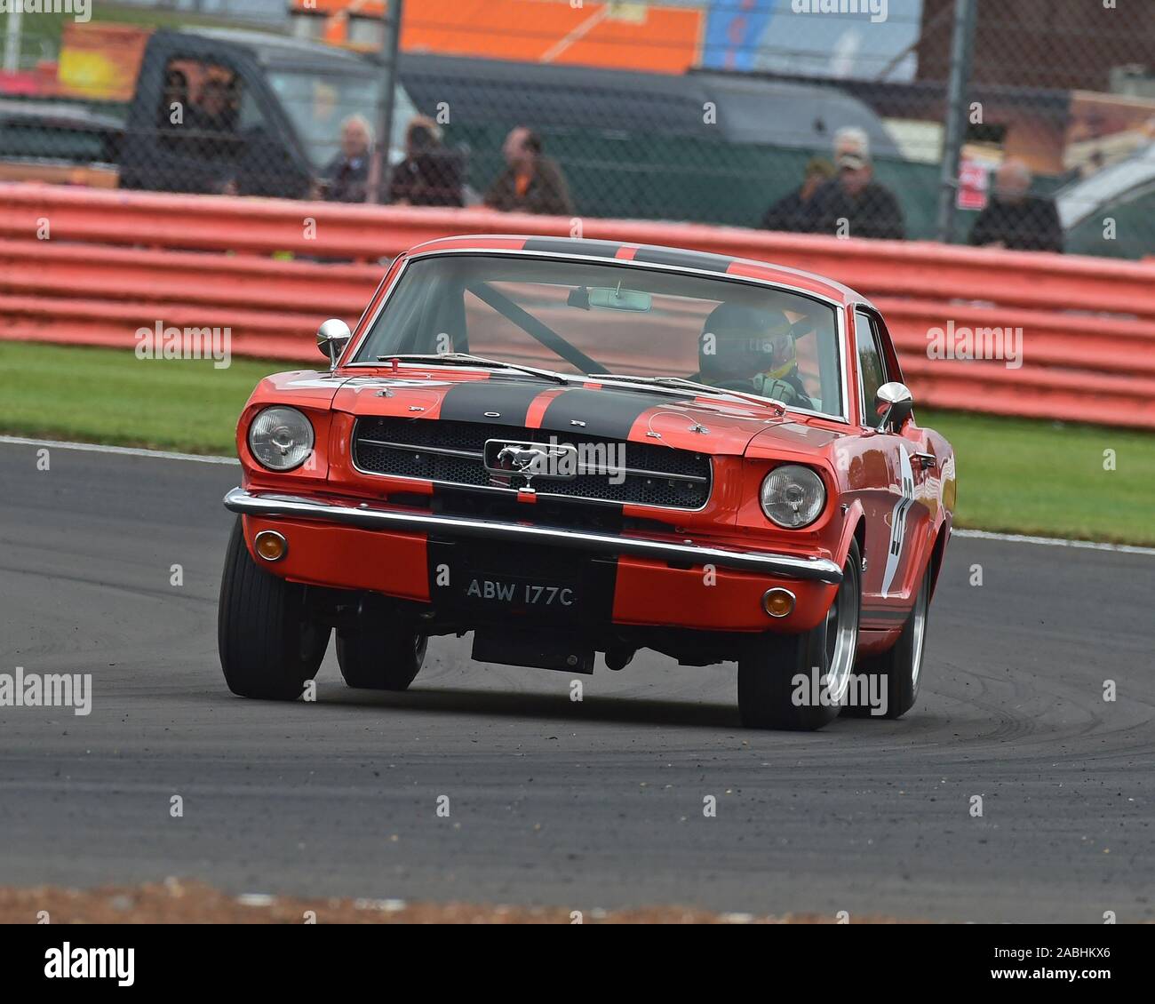 Colin Sowter, Ford Mustang, Transatlantic Trophy for Pre '66 Touring Cars, Silverstone Classic, July 2019, Silverstone, Northamptonshire, England, cir Stock Photo