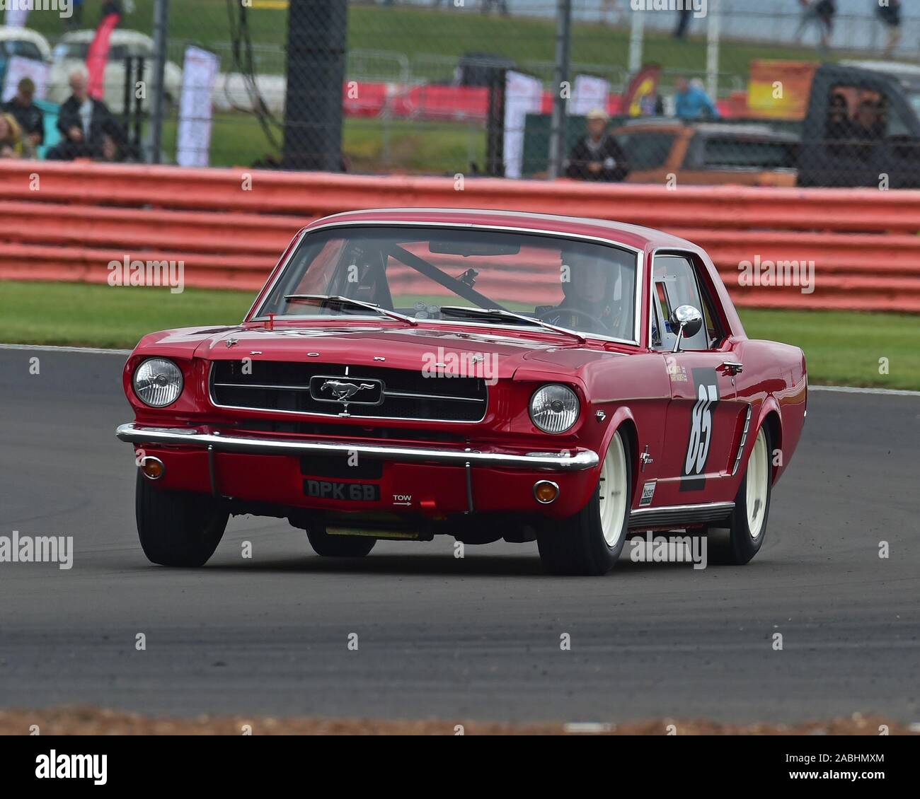 Harry Naismith, Nick Naismith, Ford Mustang, Transatlantic Trophy for Pre '66 Touring Cars, Silverstone Classic, July 2019, Silverstone, Northamptonsh Stock Photo