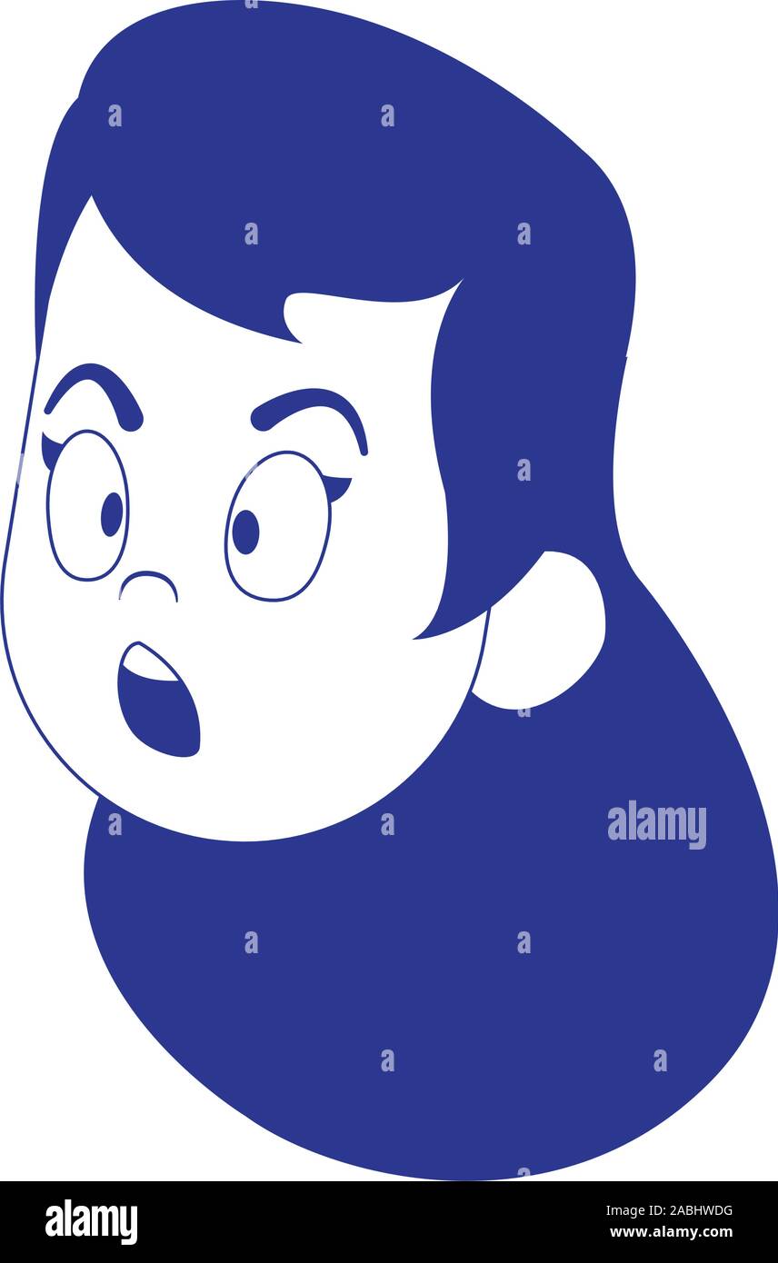 Cartoon Girl Scared Stock Photos Cartoon Girl Scared Stock