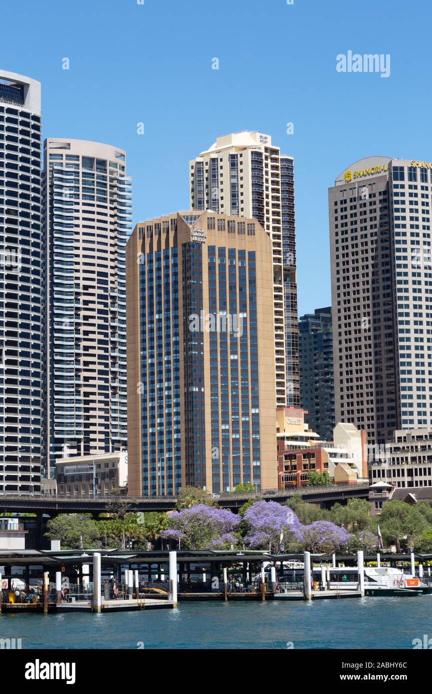 The luxury Four Seasons Hotel in the Rocks, Sydney Harbour area, Sydney  Australia Stock Photo - Alamy