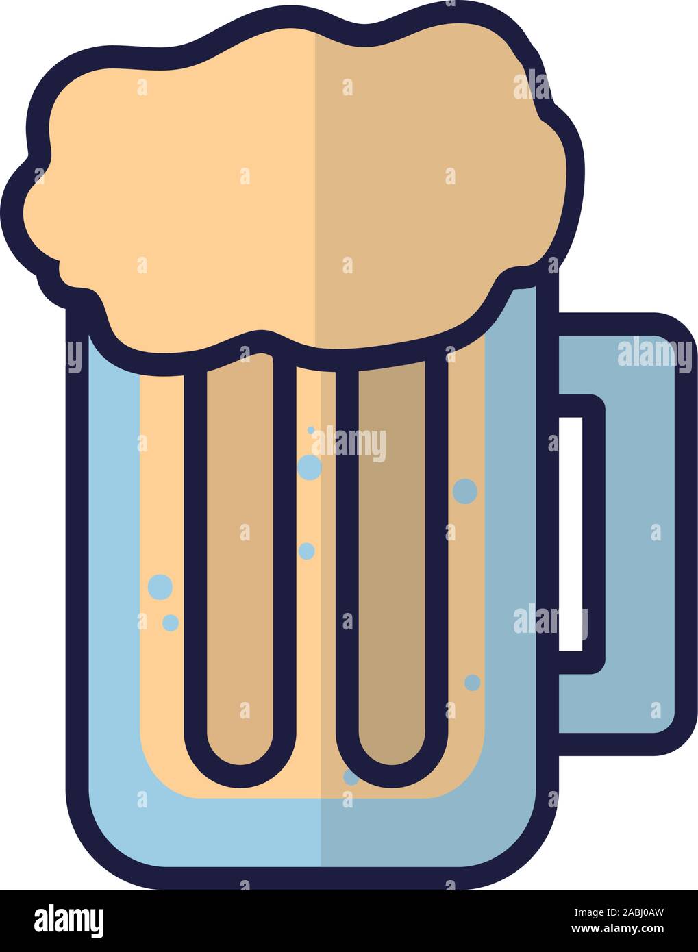 Isolated beer icon vector design Stock Vector Image & Art - Alamy