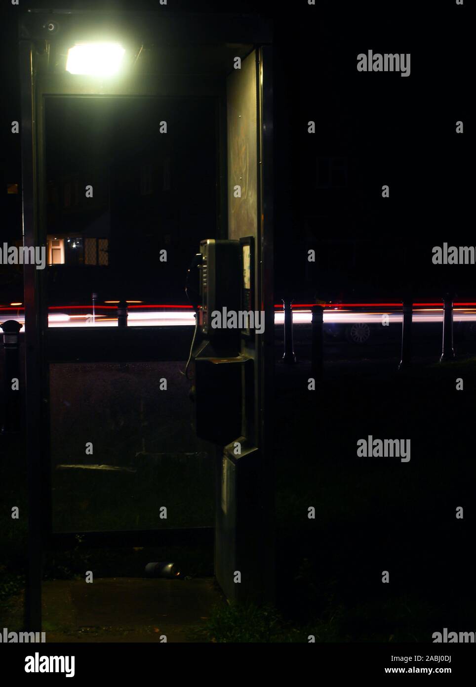 Telephone calls at night Stock Photo Alamy