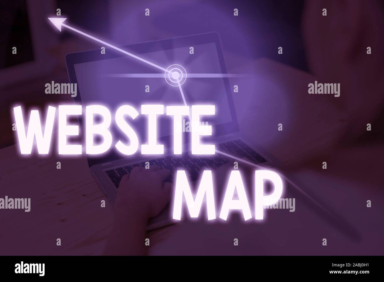 Writing note showing Website Map. Business concept for designed to help ...