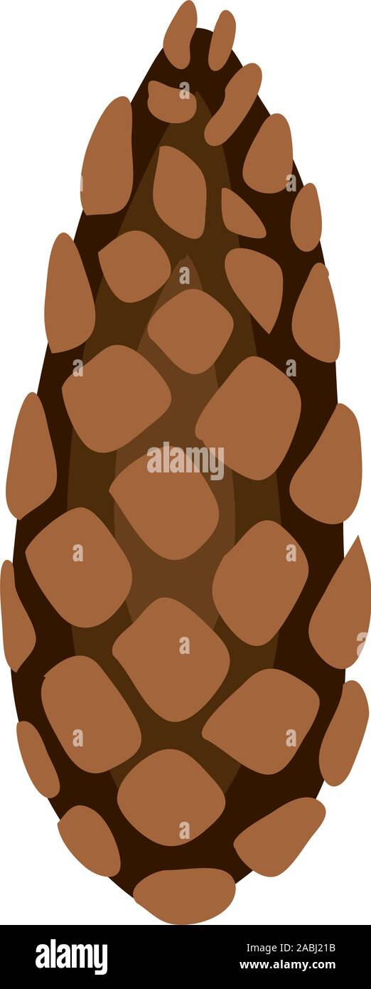 Merry Christmas Pine Cone Vector Design Stock Vector Image Art Alamy