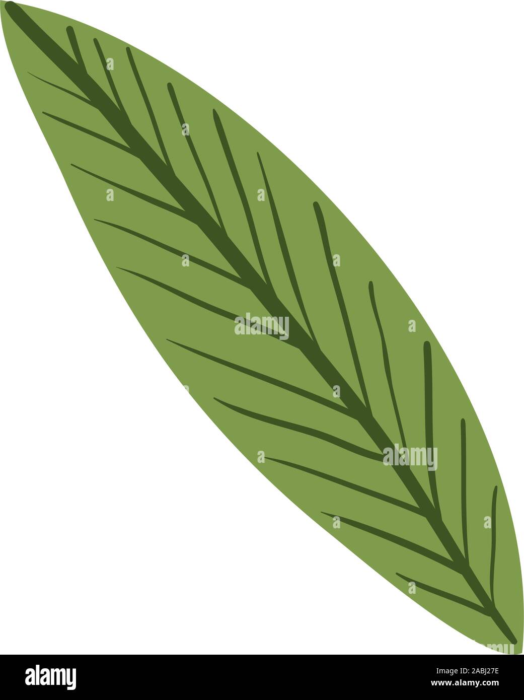 Isolated leaf icon vector design Stock Vector Image & Art - Alamy